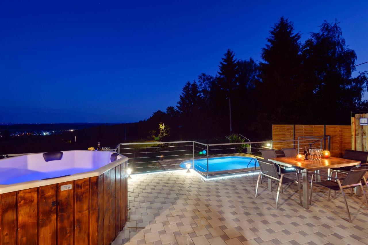 Juras Country House, Bazen, Sauna ,Hot Tube,Vrt Sveti Ivan Zelina Bagian luar foto