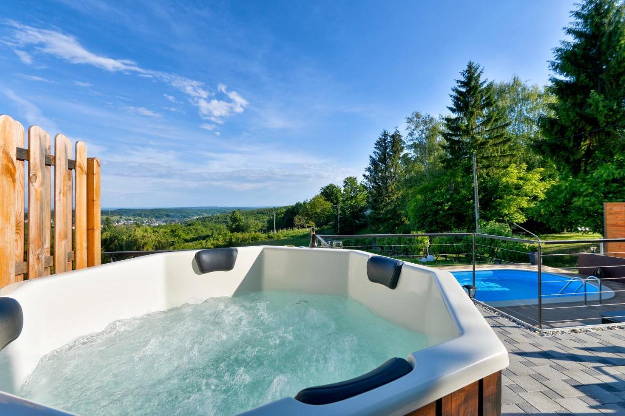 Juras Country House, Bazen, Sauna ,Hot Tube,Vrt Sveti Ivan Zelina Bagian luar foto